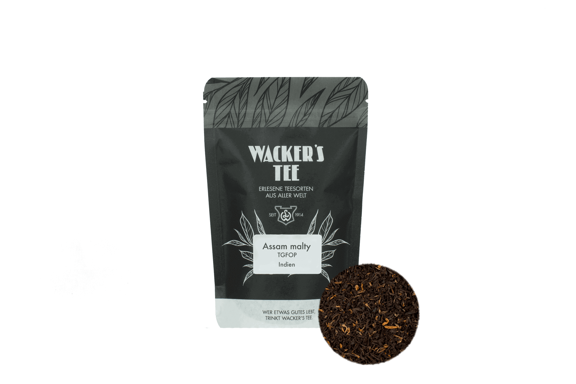 Loser schwarzer Tee Assam Malty, 100 gramm