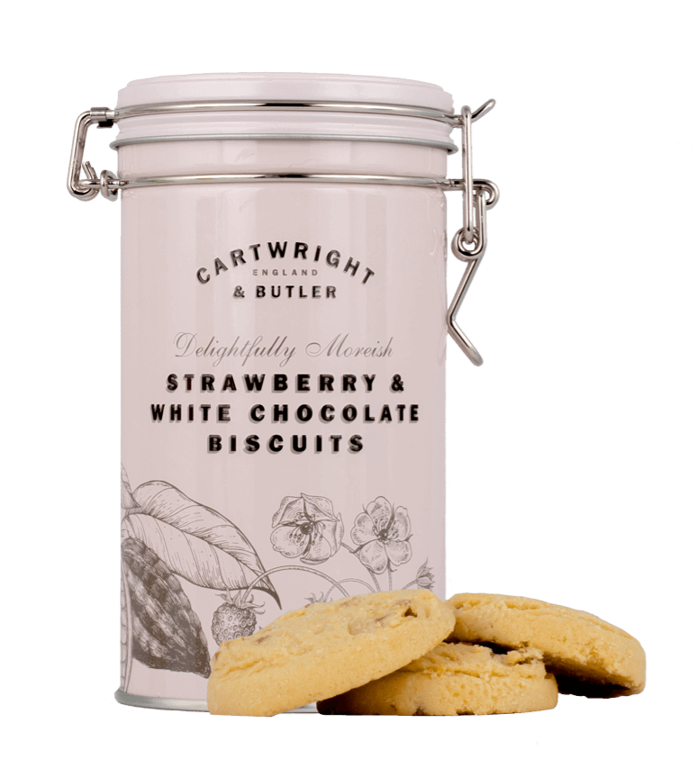 Cartwright & Butler Strawberry and White Chocolate Biscuit