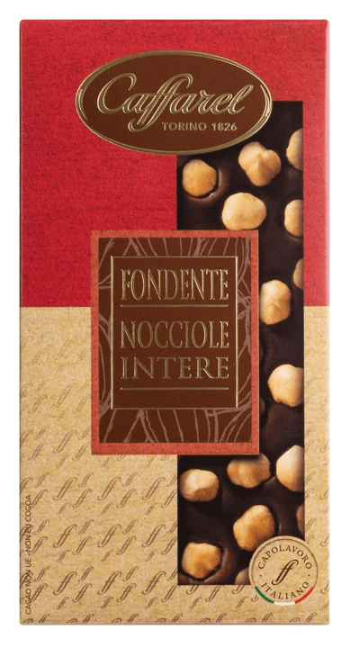 Zartbitterschokolade mit Piemont-Haselnüssen