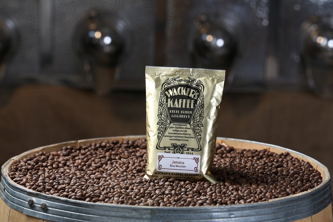 Wacker's Kaffee Jamaica Blue Mountain Kaffeebohnen