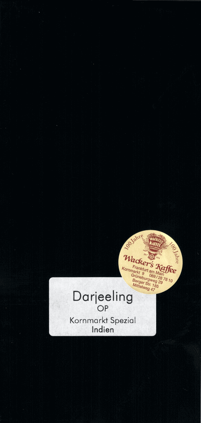 Darjeeling OP Kornmarkt Spezial