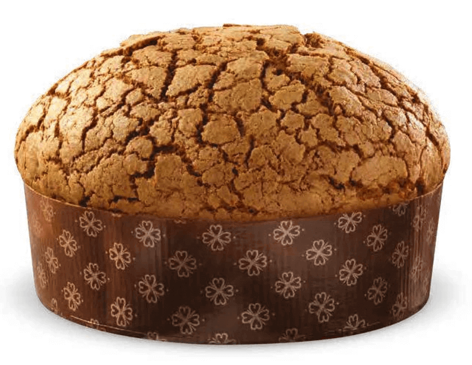 Panettone offen