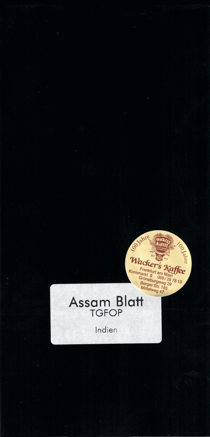 Assam  Blatt TGFOP