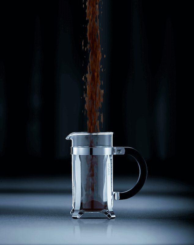 Bodum Chambord Zubereitung Kaffeepulver