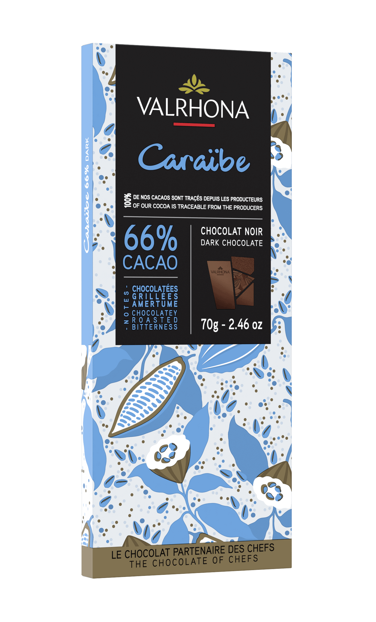  Valrhona Caraibe Noir 66% 